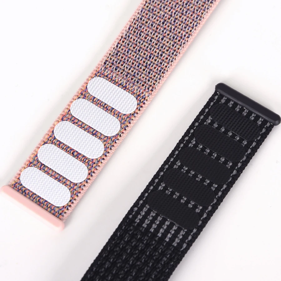 حزام نايلون قابل للتعديل لـ Xiaomi Miband 10 9 8 إكسسوارات سوار لـ Xiaomi Mi Band 8 9 10 حزام ساعة ذكية موصل معدني