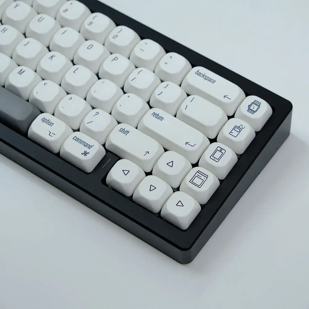 138 Keys KOA PBT Keycaps for Apple ISO MAC Style Korean Japanese Dye-sub Keycap for Cherry Mx Switch Mechanical Keyboard