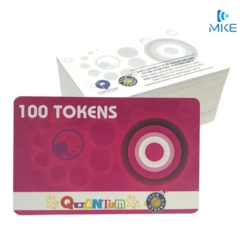 Purple Pvc Embossed Visiting Pvc Business Card