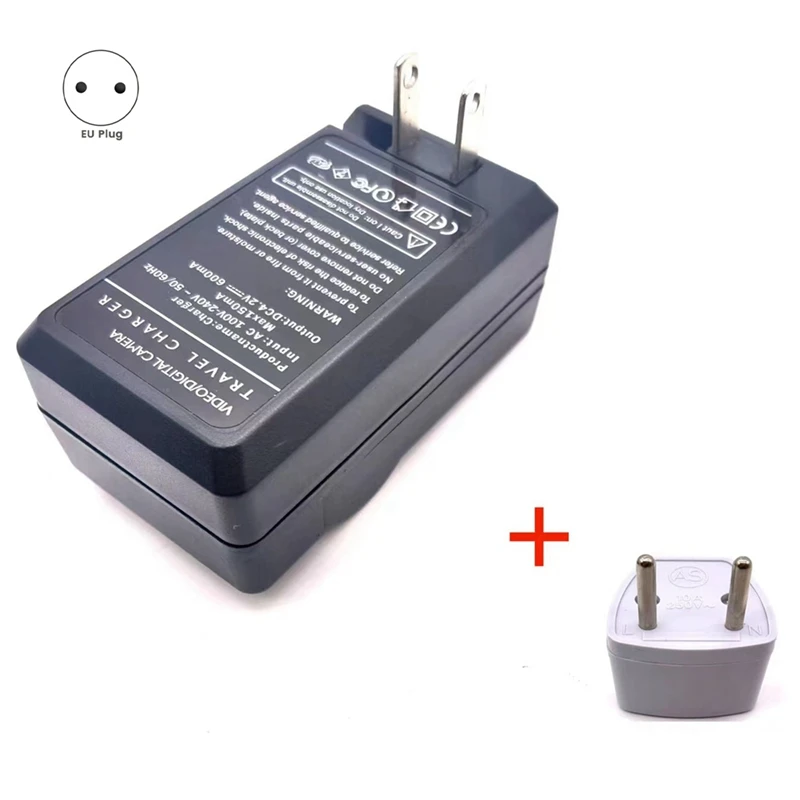 BP105R Camera Battery Charger For Samsung HMX-F80 F90 F800 F900 HMX-H203 Durable Easy Install EU PLUG