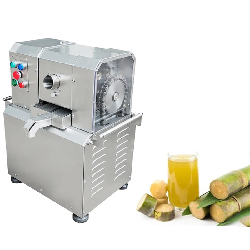 

Commercial Sugarcane Juicer Fully Automatic Stainless Steel Electric Sugarcane Juicer 350KG/H 1.1KW