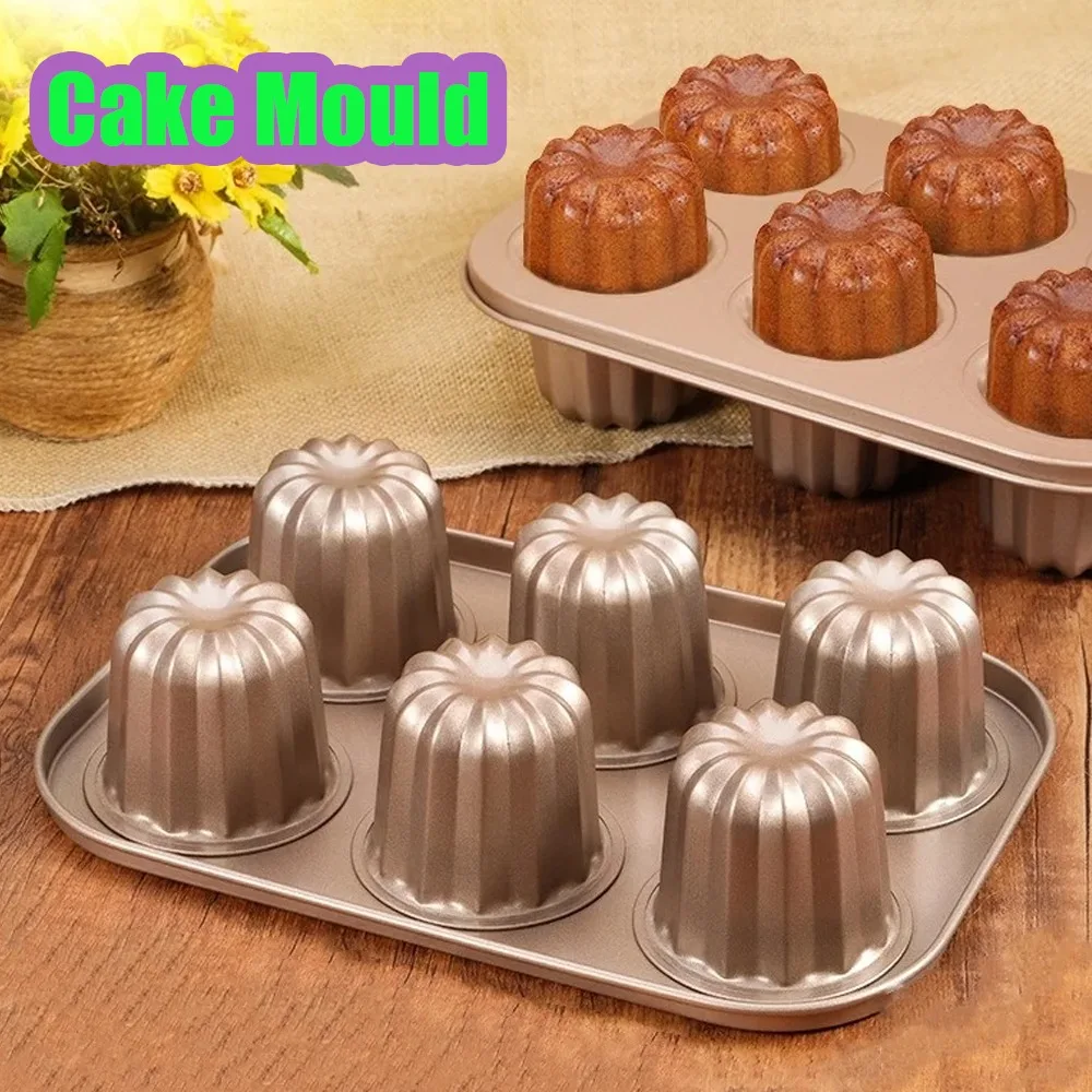Mini Cupcake Pan 1/6/9 Löcher Carbon Stahl Kuchen Form Antihaft Muffin Form Backblech Dessert Backformen Küche hause Backformen