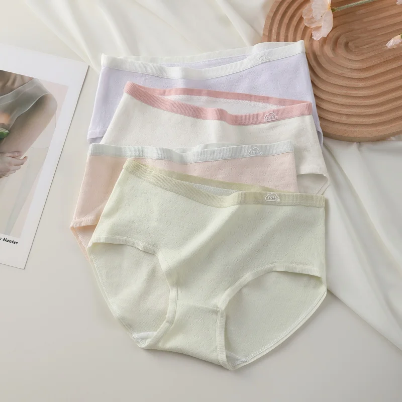 Triangular Panties Breathable Lingerie Soft Sexy Underware Plus Size Woman Briefs Cotton Underwear Women Female Seamless Women's