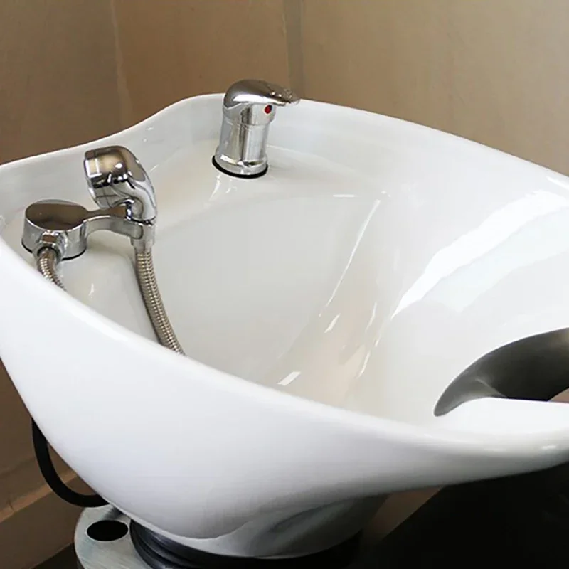 سرير شامبو تجميل مصفف شعر فاخر لغسل الشعر ورأس سبا احترافي أثاث صالون Lit De Lavage De Cheveux