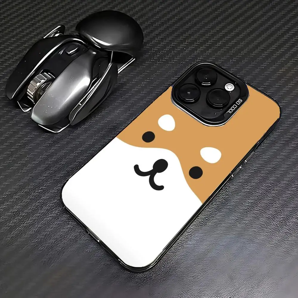 

Simple puppy pattern Phone Case case for iPhone17 16 15 14 13 12 11 Pro/ Max/Plus shock-proof rear cover anti-fingerprint