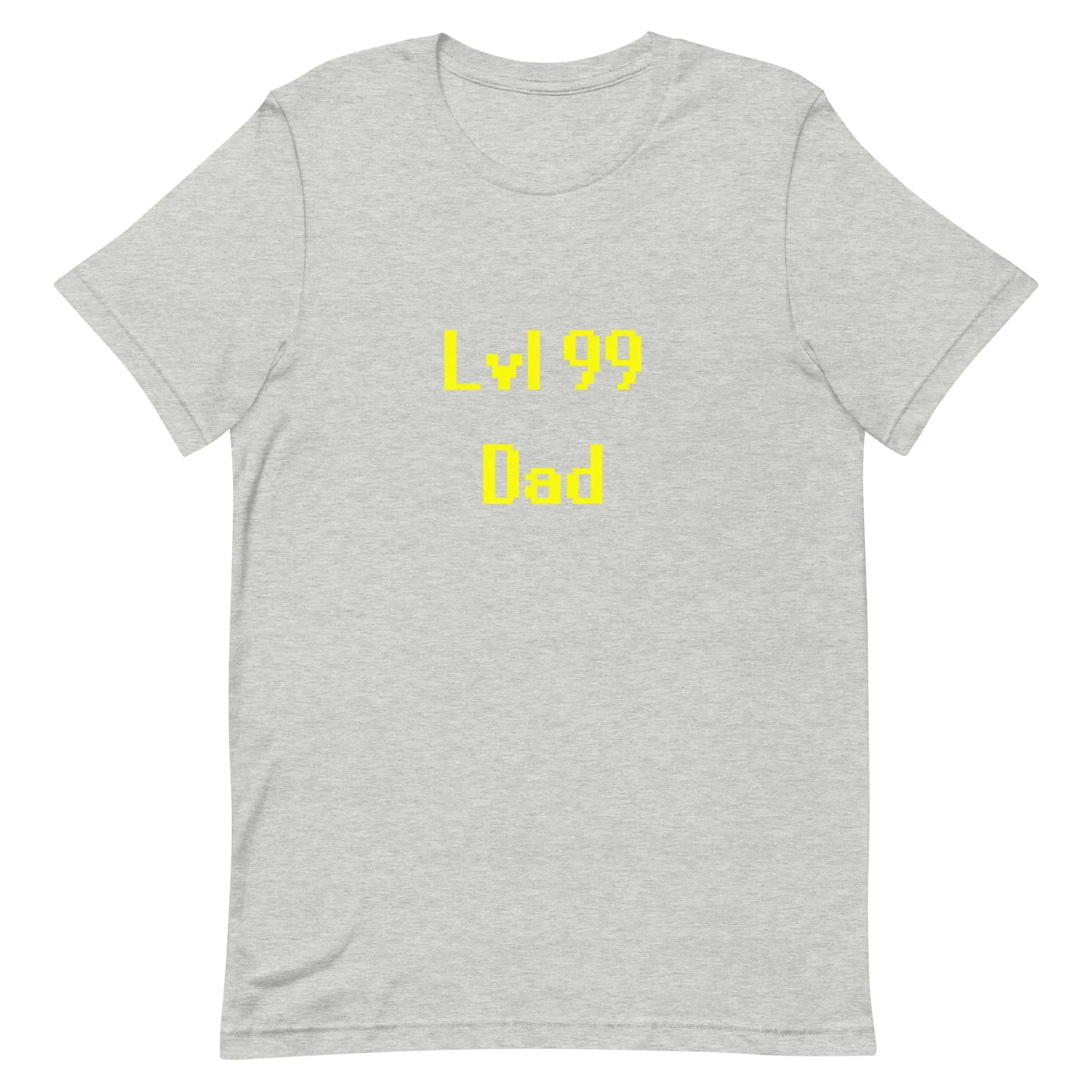 2026 Daily Casual Fashion - Loose and Humorous Style Shirt - Level 99 Dad - Male T-shirt in 