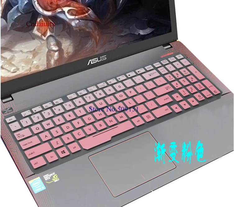 For Asus ROG GL753vd GL753 GL753ve GL753v FX753ve FX753vd FX753v FX753 FX53VW 17 17.3 inch Laptop keyboard cover skin protector