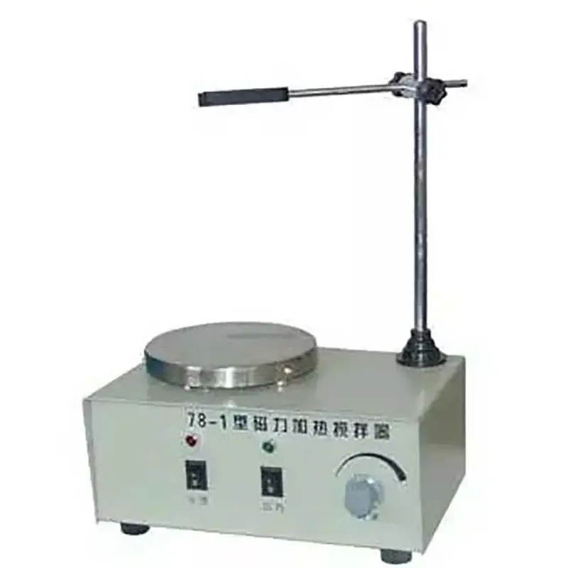 Magnetic Stirrer Hotplate with Heating Plate 78-1 Digital Laboratory Magnetic Mixer AC 110V/ 220V, Max 1000m, Stepless Speedl