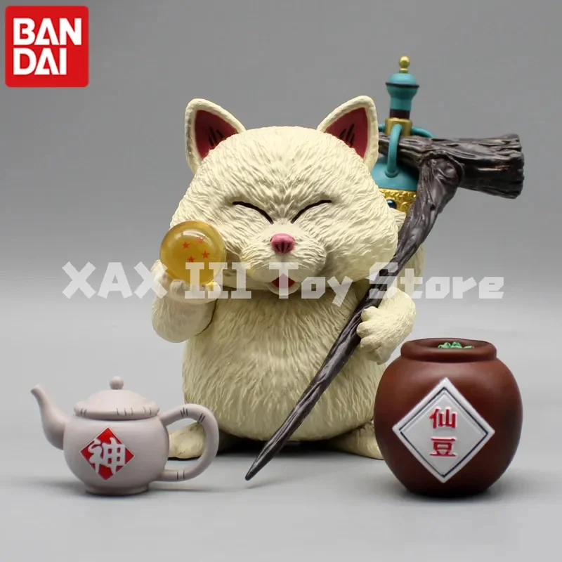 Cartoon Karin-sama Dragon Ball Kalinta Anime Action Figures Holy Water Son Goku Cat Fairy Bean Decorations Doll Animation Toy