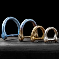 Titanium D Key Ring Horseshoe Buckle Lightweight Camouflage Car Keychain Color Key Chains EDC Tool Durable Jewelry Dropshipping
