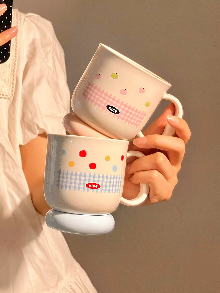 Cute Children's Toothbrush Cup Student Dormitory Morning Teeth Cleaning Cup Girl's Bathroom Supplies Creative Wash Cup