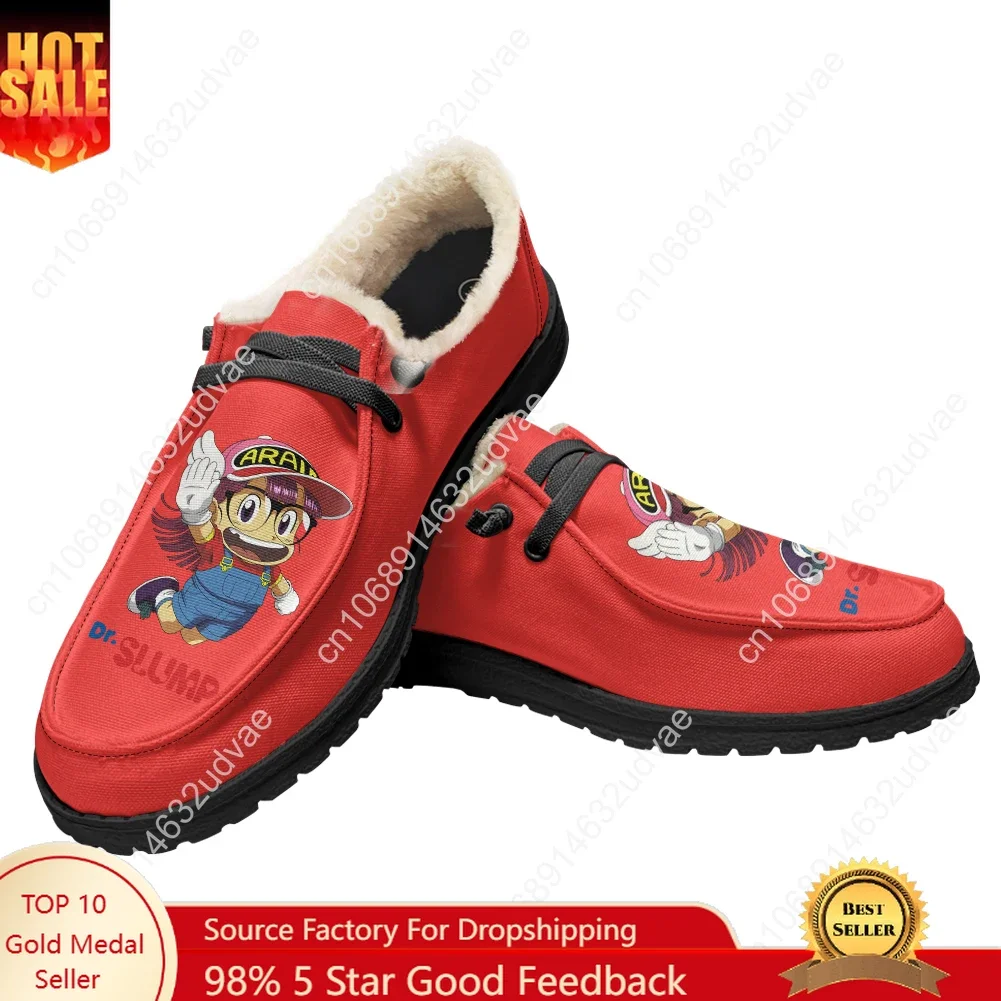 

A-Arale Dr Slump Casual Shoes Plush Flat Shoe Men Woman Breathable Casual Outdoor Lightweight Footwear Couple Custom Made Shoe