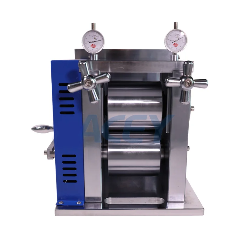 Lab Horizontal Hydraulic Battery Electrode Sheet Roller Press Machine
