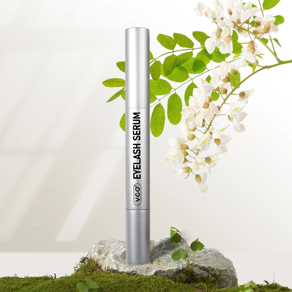 VGO Eyelash Growth Serum Enhance Length Volume Safe Fast Effective Nourishing Formula for Stronger Healthier Lashes – 3ml