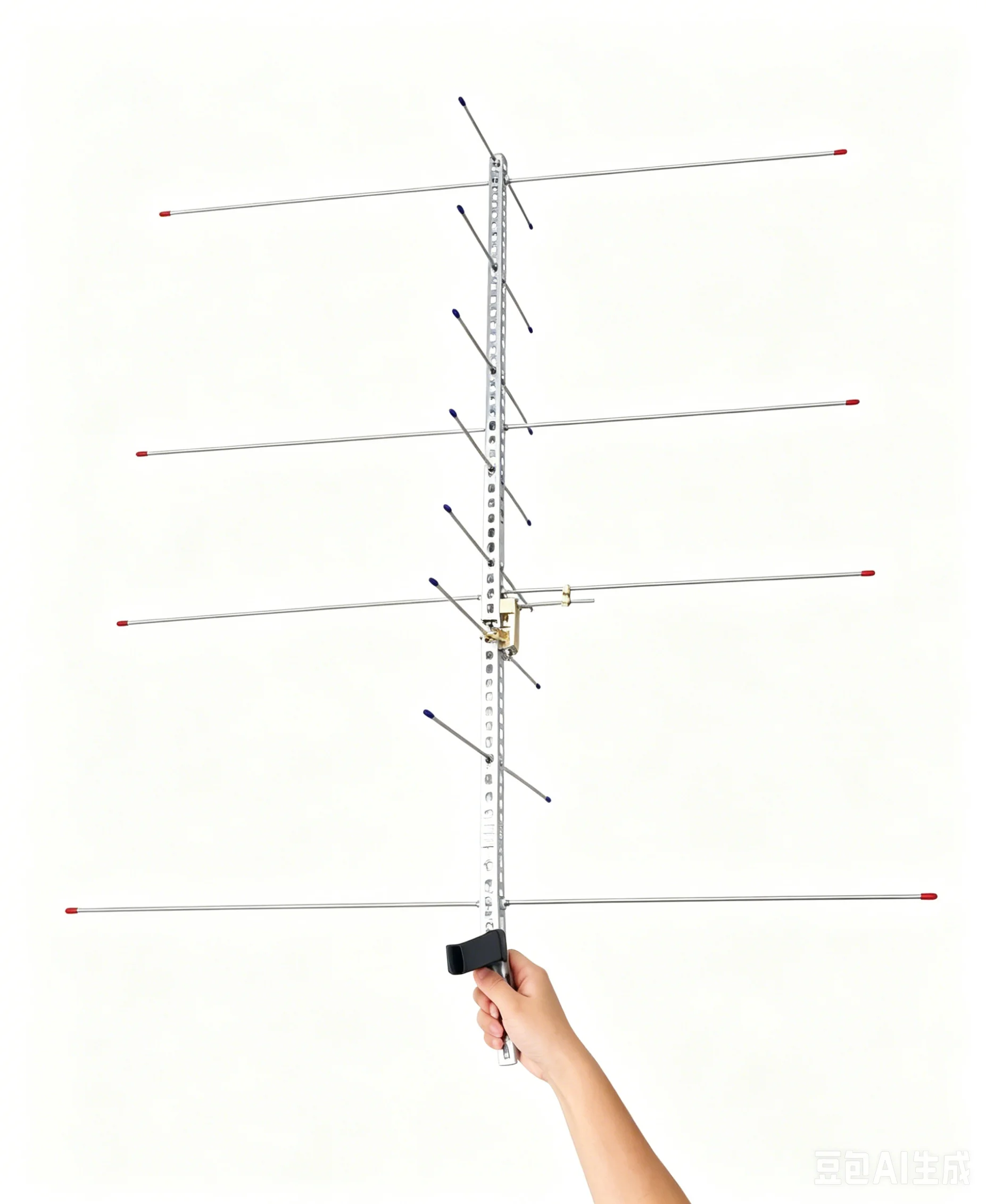 Antena Yagi de 5 estrellas |   145MHz y 435MHz para radioaficionado |   7dBi VHF y 11dBi UHF de alta ganancia d, portátil