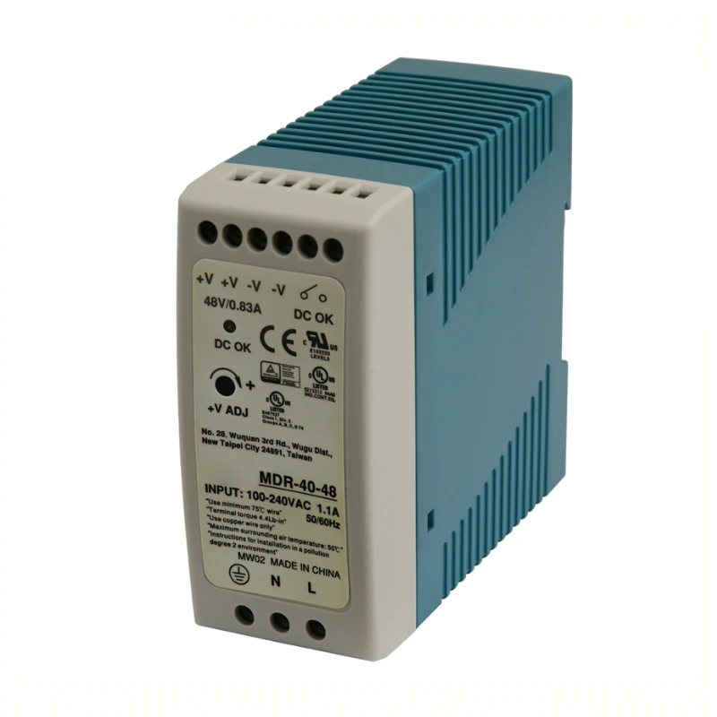 

Spot Stock Products MDR-40-48 Rail Switching Power Supply Brand New Original Technical Support Available Plc Controller