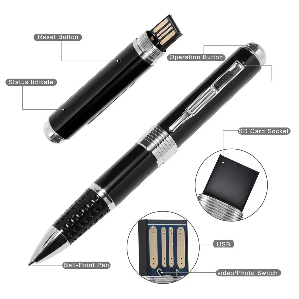Stylo d'écriture multifonctionnel avec deux modes pour changer librement. Facile à utiliser