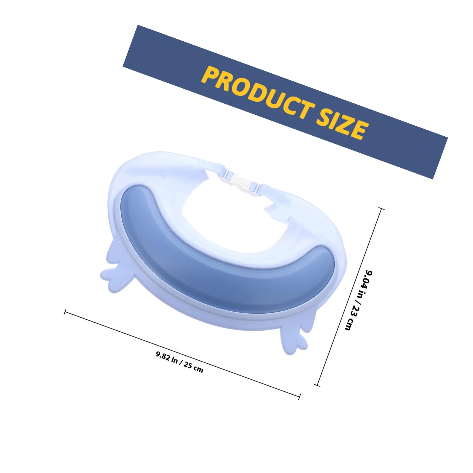 قبعة استحمام للرضع من البلاستيك، أداة استحمام للأطفال الصغار، قبعة غسيل للشعر خفيفة الوزن مقاومة للماء، قبعة استحمام للأطفال الصغار #6