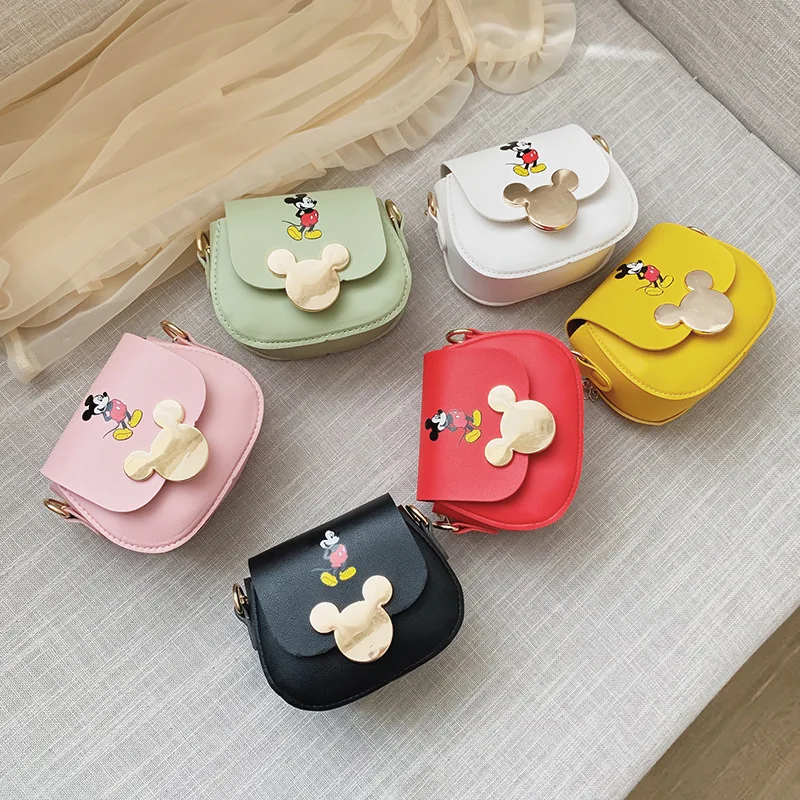 Bé Gái Túi Mới Hoạt Hình In Hình Trẻ Em Nhỏ Đeo Chéo Túi Thời Trang Thương Hiệu Disney Mickey Cho Bé Mini 1 Vai Messenger Túi Ngoài Trời