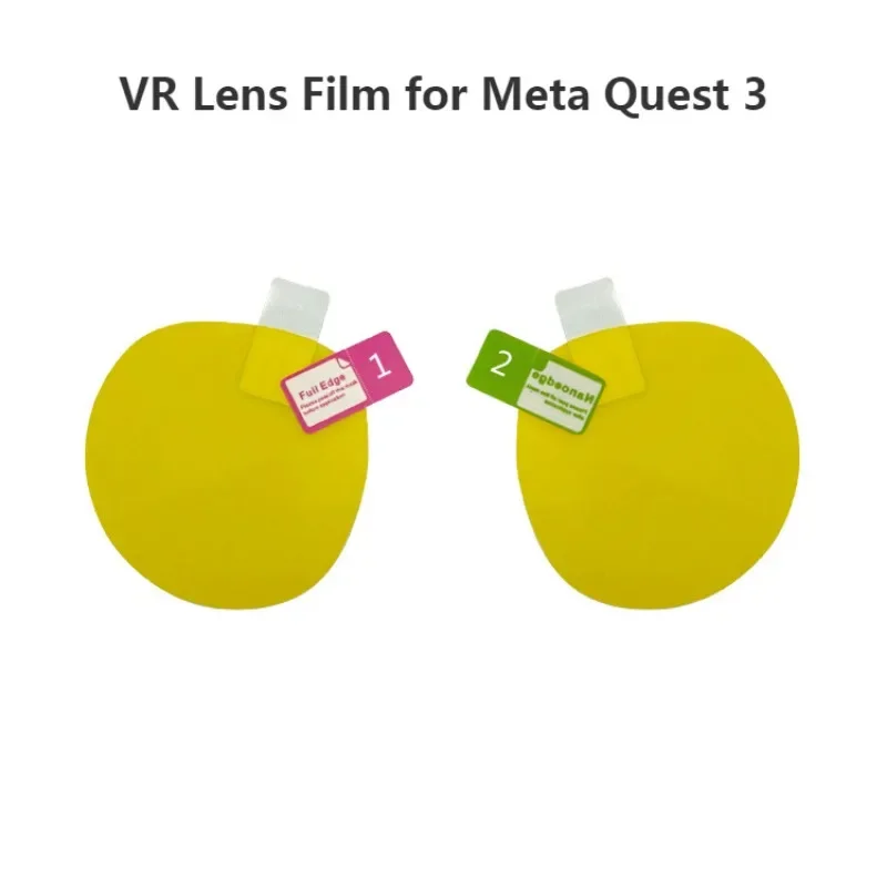 

VR Lens Dustproof Protective Film For Meta Quest 3 Lens Protector Anti-Scratch VR Headset Helmet Lens Film VR Accessories