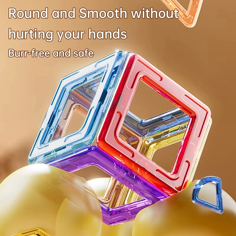 Jouets magnétiques blocs de Construction magnétiques à monter soi-même, grande taille pour enfants, ensemble de Construction de styliste, cadeaux d'anniversaire pour enfants, jouets éducatifs