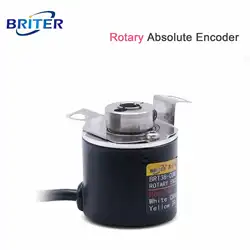 Hollow Shaft Absolute Encoder  Rotary Magnetic CAN SSI Analog Interface Singleturn Angle Speed Sensor for CNC Machinery