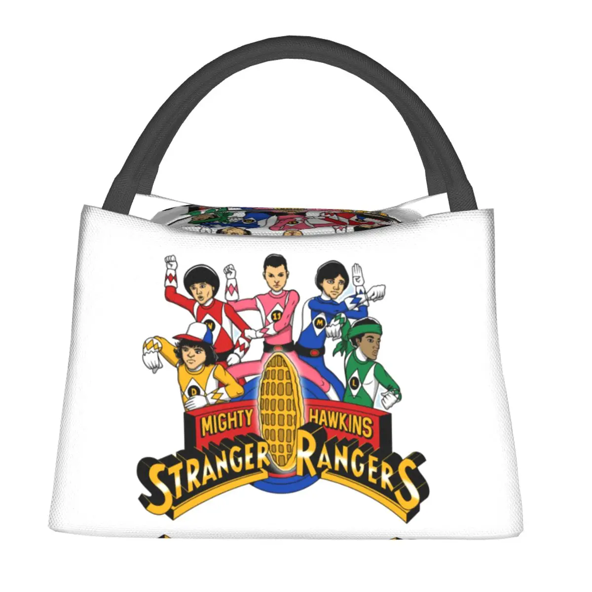 

Stranger Rangers Insulated Lunch Bag for Women Children Portable Food Boxes Thermal Lunch Box Tote