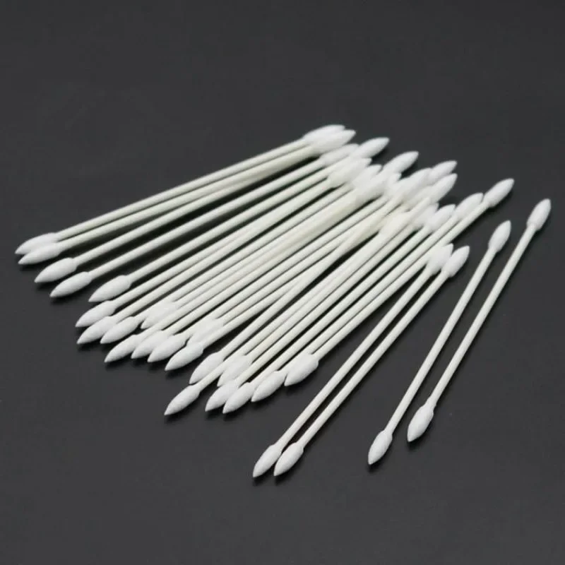 50/100Pcs Disposable Cotton Swab Cosmetics Permanent Makeup Health Medical Ear Jewelry Clean Sticks Buds Tip Cotton Head Swab