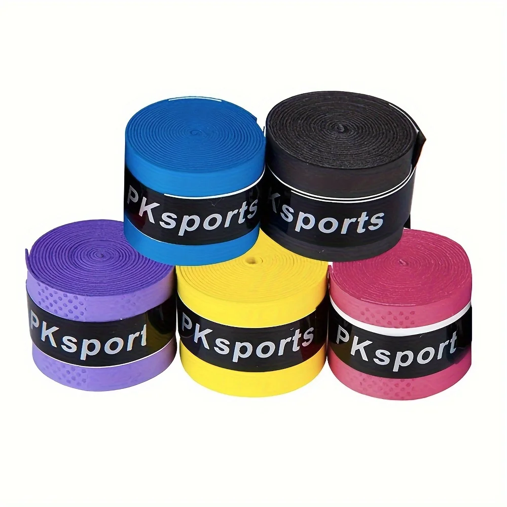 1Pc Dry Tennis Racket Grip Anti-skid Sweat Absorbed Wraps Taps Badminton Grips Racquet Vibration Overgrip Sports Sweatband