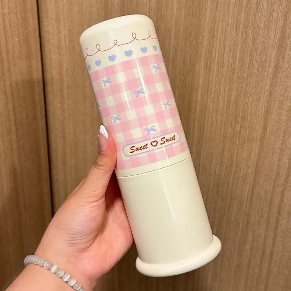 

Multipurpose Thickened Mouthwash Cup Portable Cartoon Wash Cup Dust Proof Toothpaste Storage Box Bathroom