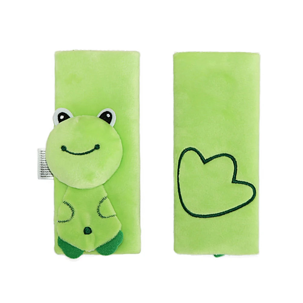 

2pcs Baby Car Shoulder Pad Stroller Accessories Adjustable Strap Cover For Car Seats Strollers Soft