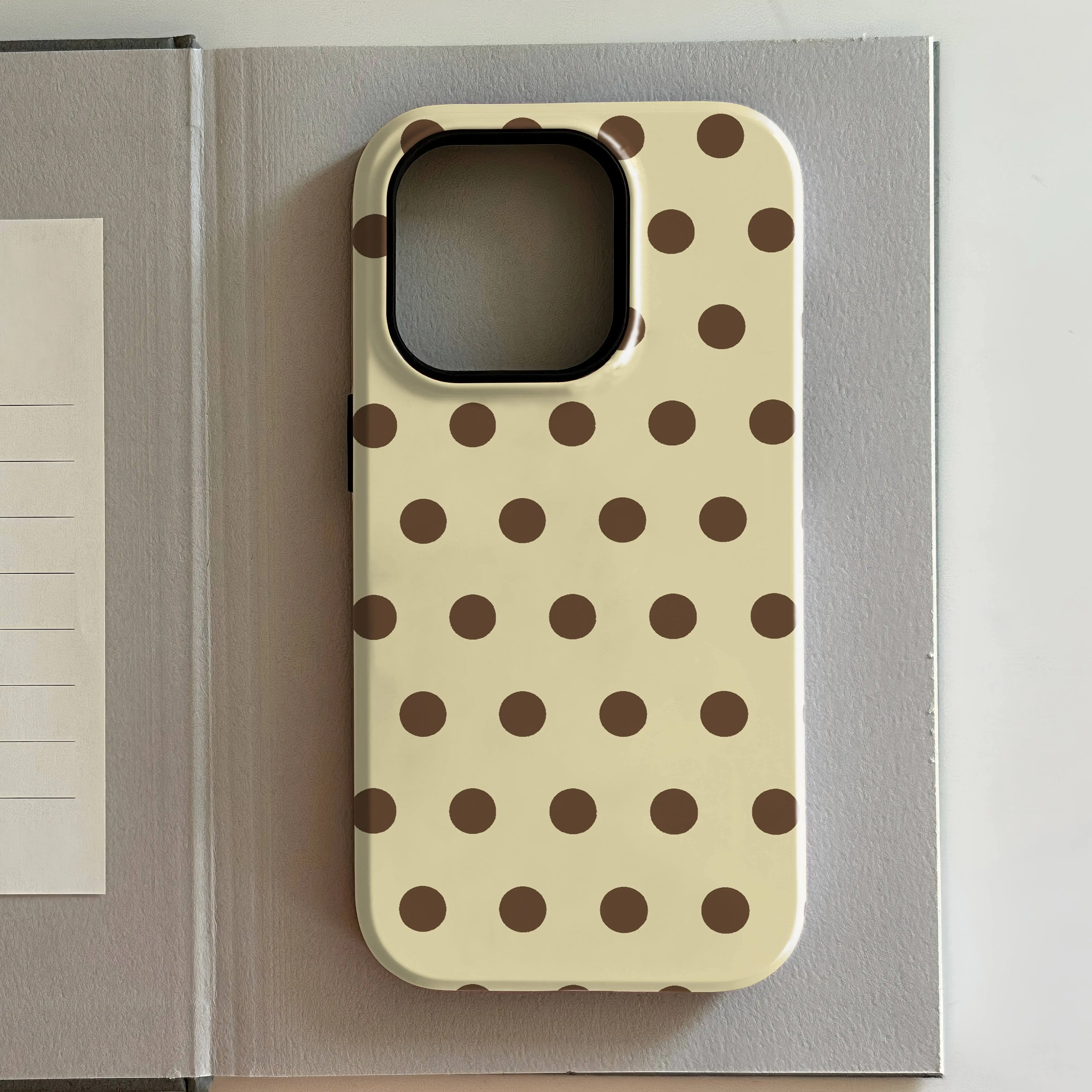 luxury Ins Berry Dot Hot Phone Case for iPhone 17 16 15 14 13 12 11 X XS XR XSMAX 7 8 Air Pro Max Plus Luxury Double-layer Cover - náhled 4