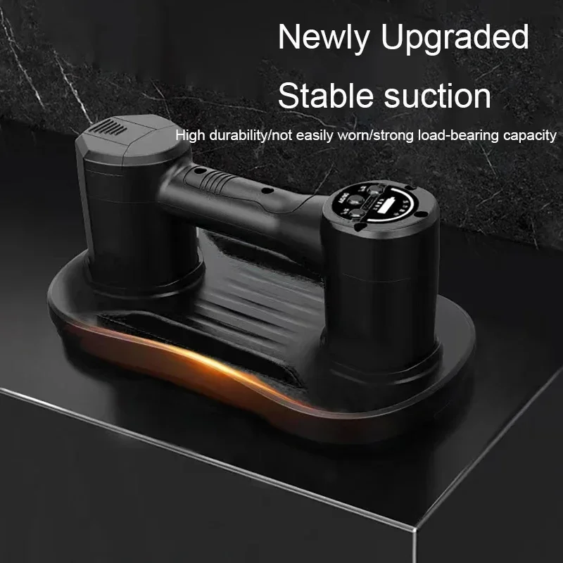 New Intelligent Display Electric Vacuum Suction Cup 180kg Bearing Wood Glass Metal Plate Lifting Tool for Smooth & Rough Surface