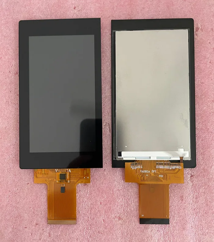 4.63 inch 50PIN 262K TFT LCD Capacitive Screen (Touch/No Touch) NT35510 GT9147 IC MCU 8/16bit/RGB 24bit/MIPI Interface 480*854