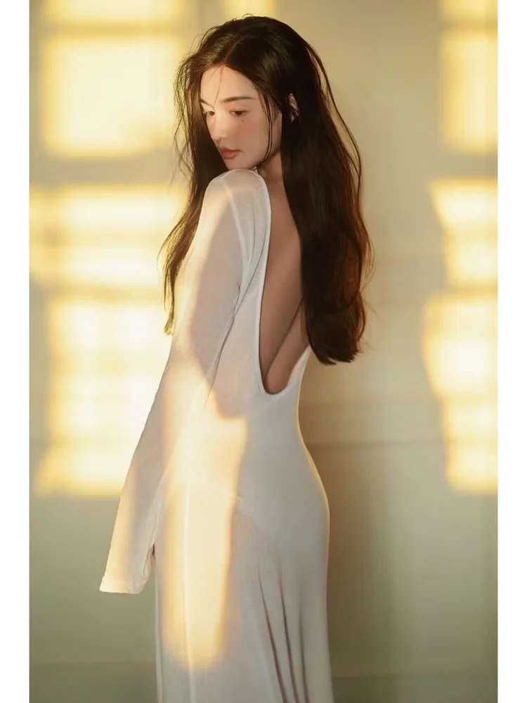 

2026 New Portrait Dress Studio Theme Elegant Atmosphere Art Photo Clothing Fashionable Women's Dress Stage Performance Costume