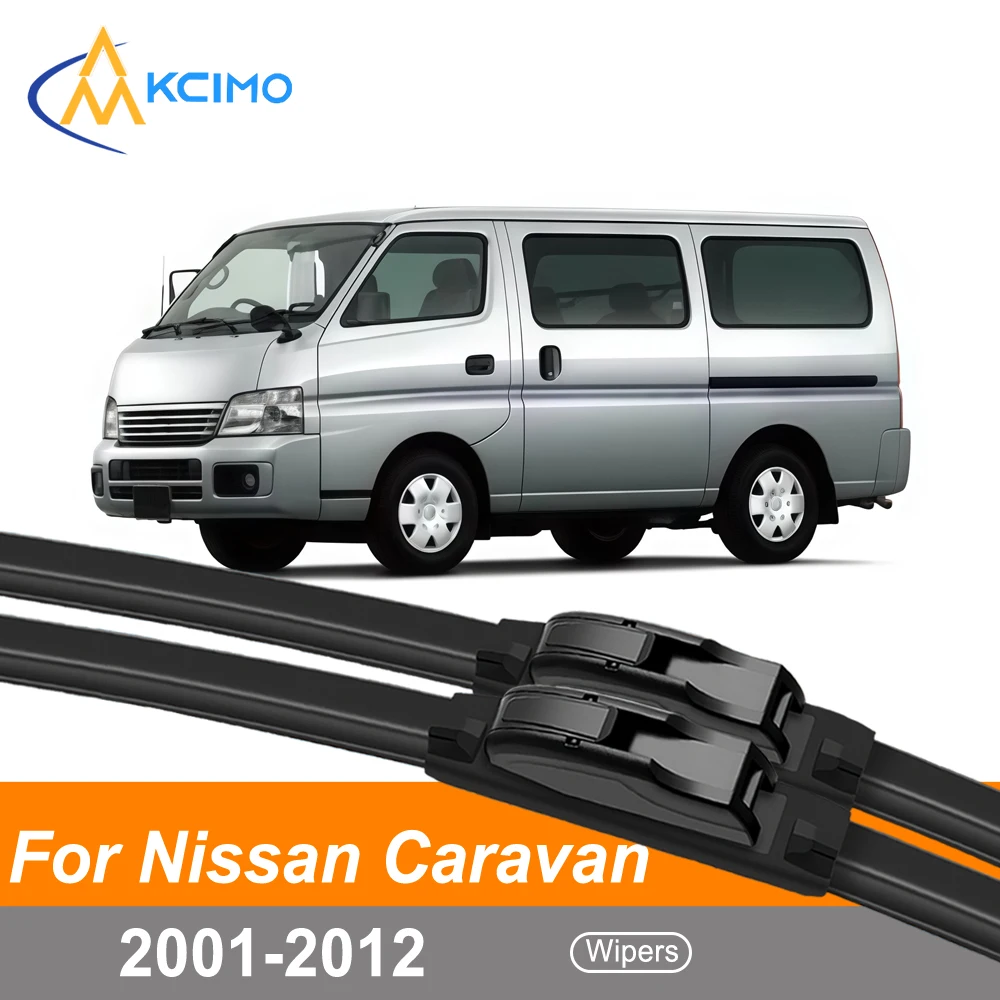 

Front Windshield Wiper Blades For Nissan Caravan E25 2001-2012 Driver & Passenger All-Season Quiet Streak-Free Wiping Exact Fit