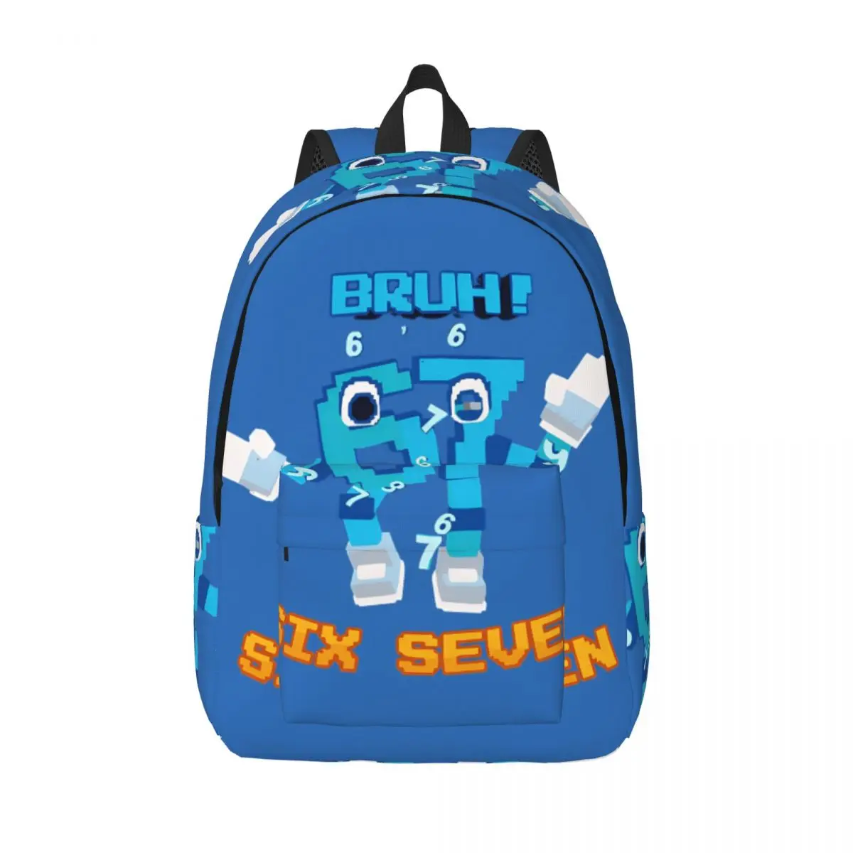 

Bruh Steal A Brainrot 67 Six Seven Funny Brainrot Meme for Teens Student School Bookbag Daypack Elementary High College Durable