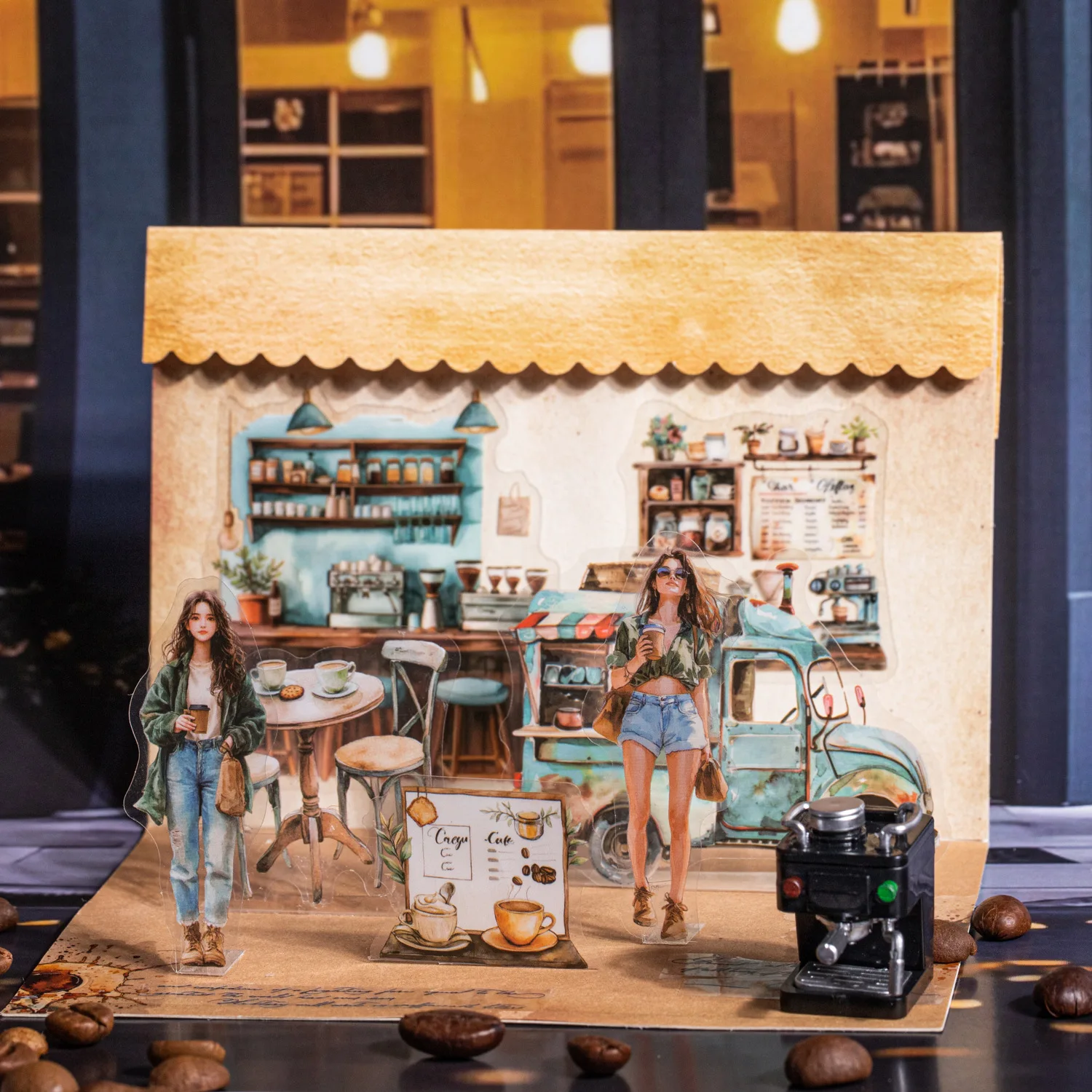 20pcs/lot Kawaii Stationery Stickers DREAM WORLD Diary Decorative Mobile Stickers Scrapbooking DIY Craft Stickers