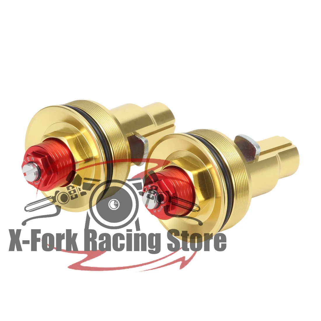 Regolatore dei tappi dei bulloni della forcella di precarico anteriore per SUZUKI GSXR1000 2003-2004 51351-40F30 GSX-R1000 GSX-R 1000