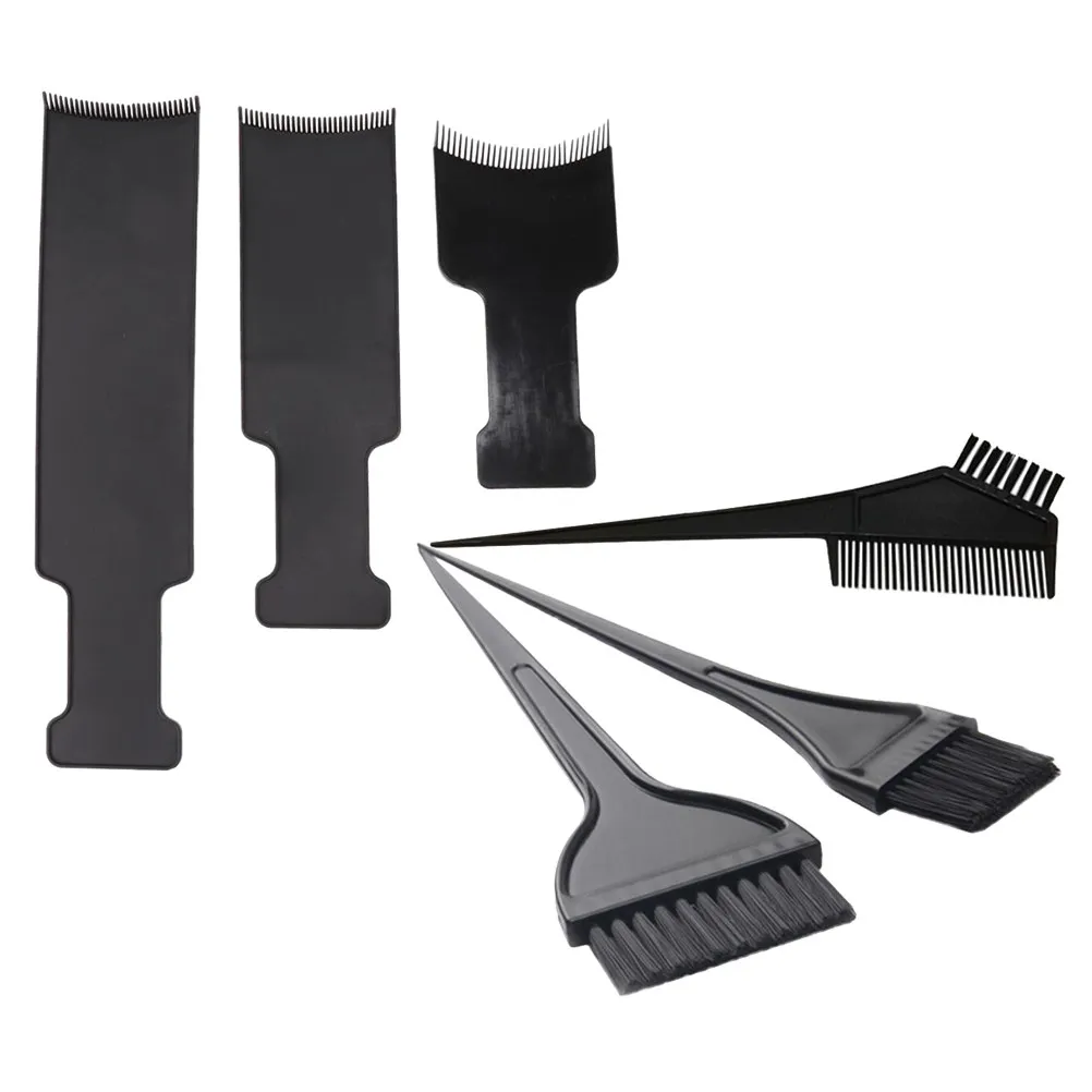 

1Set Hair Dyeing Tool Set Includes Board with Ergonomic Long Handle Smooth Sides for Brush Padding Root-Only