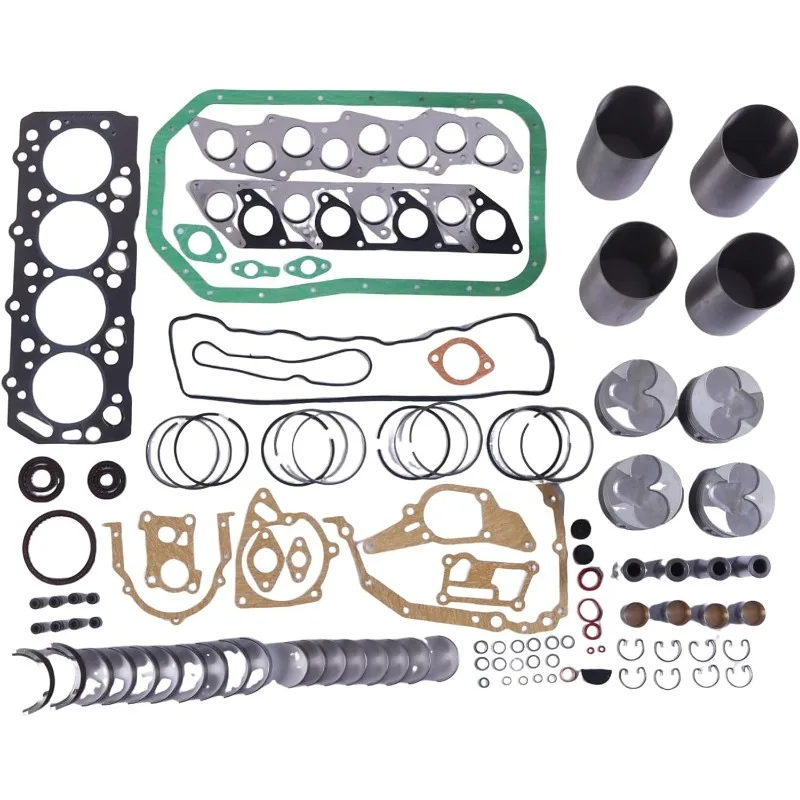 

D4BB D4BA Overhaul Rebuild Kit STD for Hyundai HC20-35H1 H100 2.5L Forklift Trucks Engine Piston Ring Cylinder Line Spare Parts