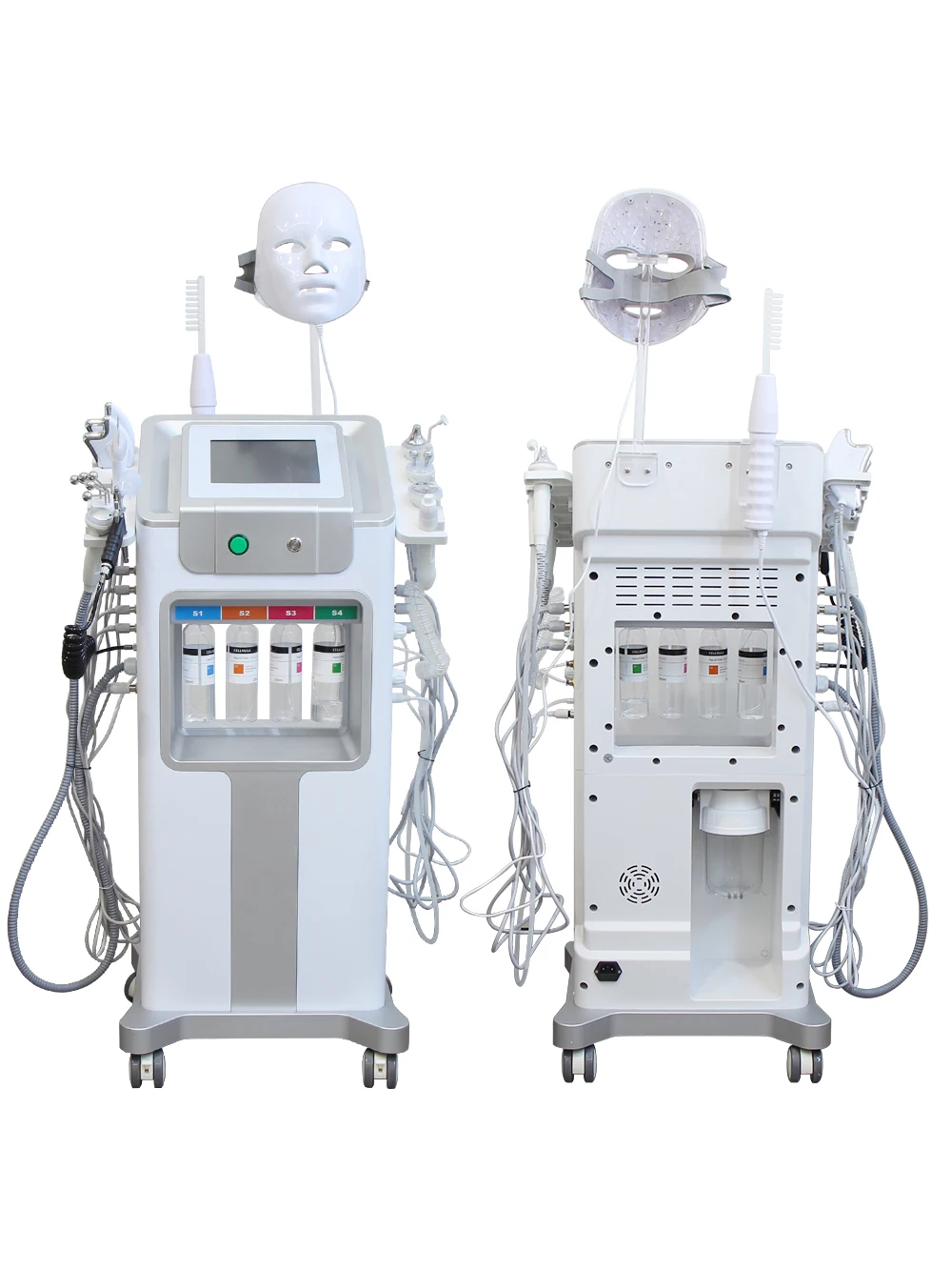 AOKO Neue 12 IN 1 Hydro Dermabrasion Aqua Peeling Ultraschall Gesichtspflege Sauerstoff Injektion Hautverjüngung Wittling Schönheitsmaschine – Detail 10