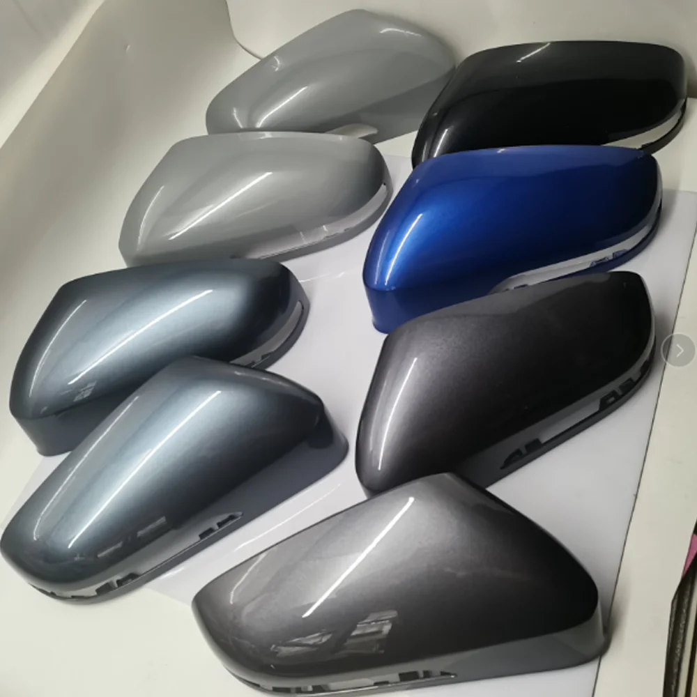 غطاء مرآة السيارة لشيري تيجو 5x 3 4 DR 4.0 5.0 Cross 2018 ~ 2025 استبدال غطاء الجناح ألياف الكربون الأسود تقليم قذيفة الملحقات