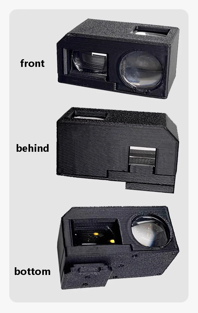 35 مللي متر مستوى الخصر الصغير مستوى العين الكل في الأناف إطار كاميرا 4:3 كاميرا بدون مرآة القياسية hotshoe coldshoe محدد الرؤية البصرية #6