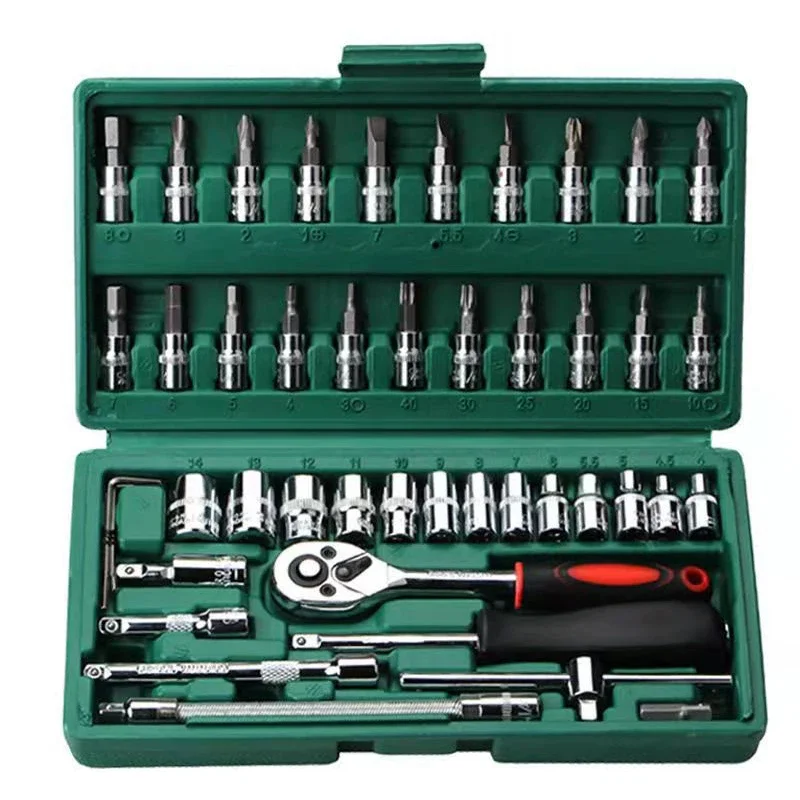 Hiyes Supplier Wholesale 150pcs CRV professional Mechanics auto Wrench socket tool set Repair Tool Combination Mixed Tools Set