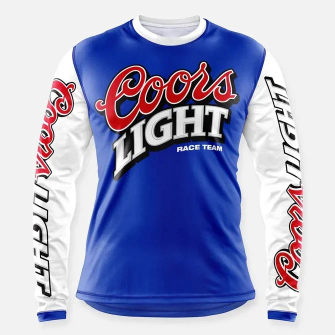 

2025 Classic Vintage Motorcycle T-Shirt Corona Racing Short Sleeve Men's Comfortable Casual Breathable Sweat Absorbing T-Shirt