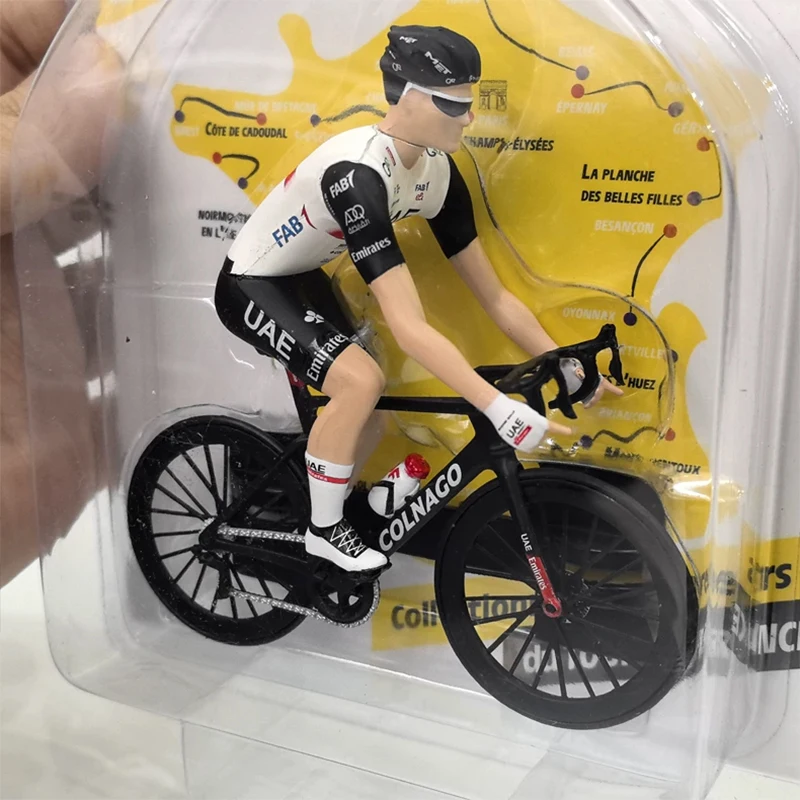 Modèle de vélo à l'échelle 1:18, modèle de simulation en plastique, collection statique, cadeaux décoratifs pour les fêtes