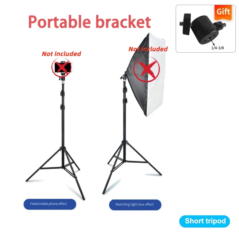 حامل مصباح التصوير الفوتوغرافي، حامل ثلاثي القوائم لغرفة البث المباشر من الفولاذ المقاوم للصدأ معزز بفلاش كبير الحجم يملأ الضوء المباشر