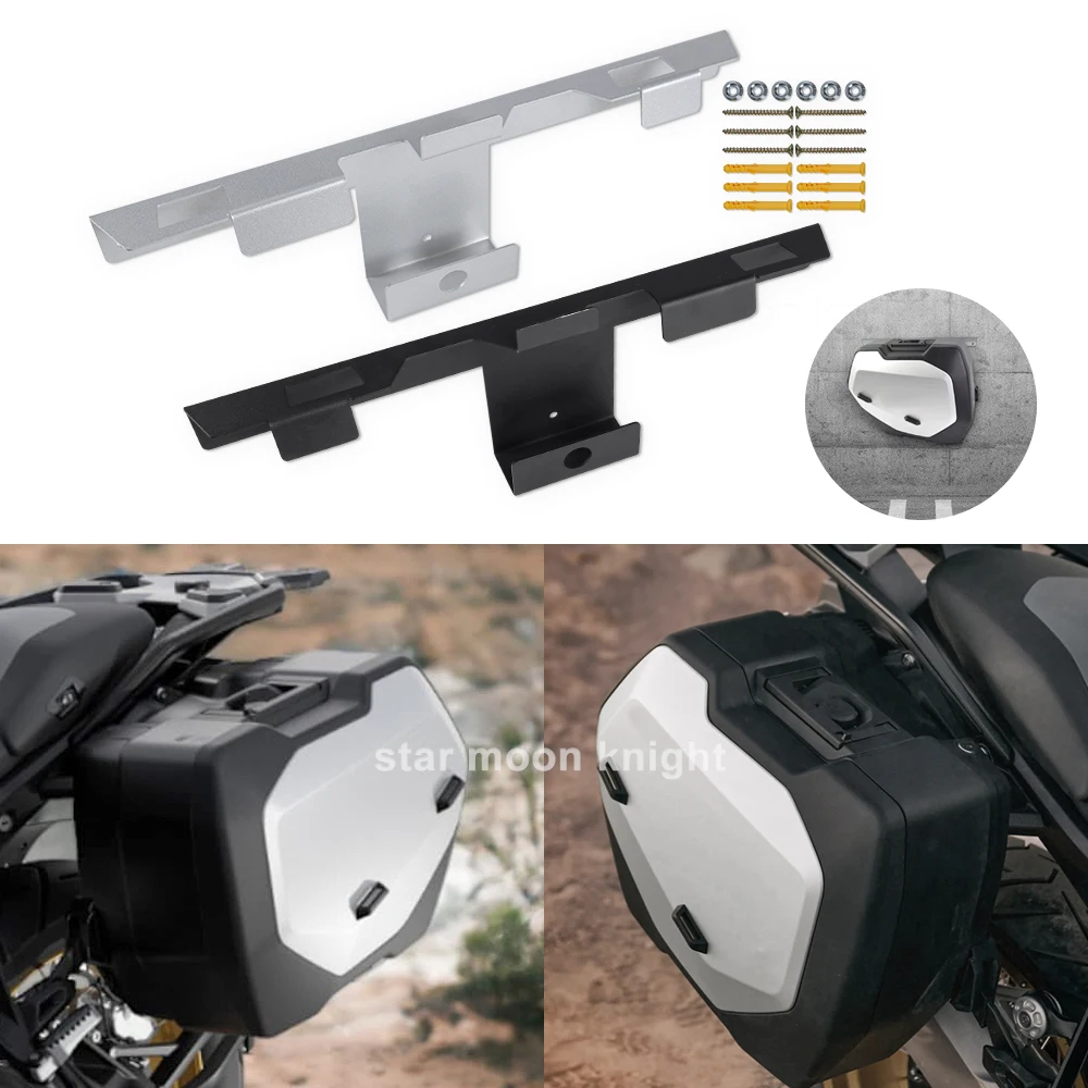 R1300GS Vario Wall Moun Motorcycle Accessories For BMW R 1300 GS Side Box Stainless Steel Bracket Set