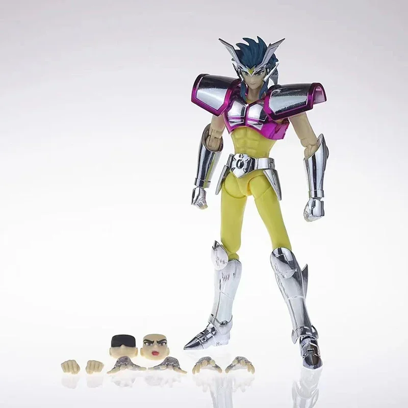 En Stock ahora Saint Seiya Cloth Myth EX Silver Saints Asterion DIY (Kit de modelo ST) Metal Amor Anime figura de acción juguete regalo de vacaciones